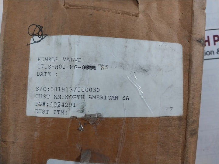 Kunkle 171S-h01-mg Pressure Relief Valve 85 Psig 2