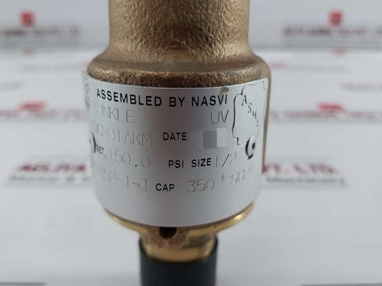 Kunkle 6010Dcm01Akm Safety Relief Valve 150Psig A012A B283 C485