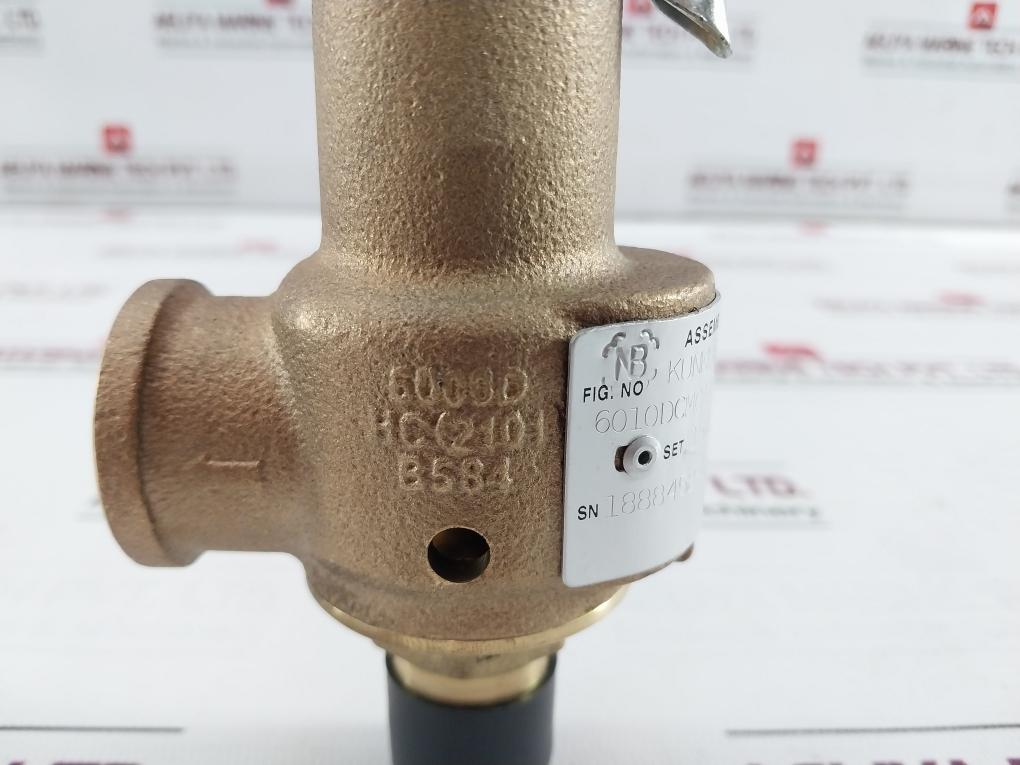 Kunkle 6010Dcm01Akm Safety Relief Valve 150Psig A012A B283 C485