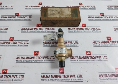 Kunkle 6010Dcm01-km 1/2" Asme Safety Relief Valve 150 Psig 350 Scfm
