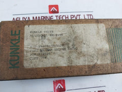 Kunkle 6010Dcm01-km 1/2" Asme Safety Relief Valve 150 Psig 350 Scfm