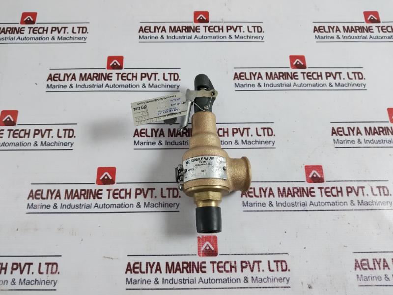 Kunkle 6010Dcm01-km 1/2" Asme Safety Relief Valve 150 Psig 350 Scfm