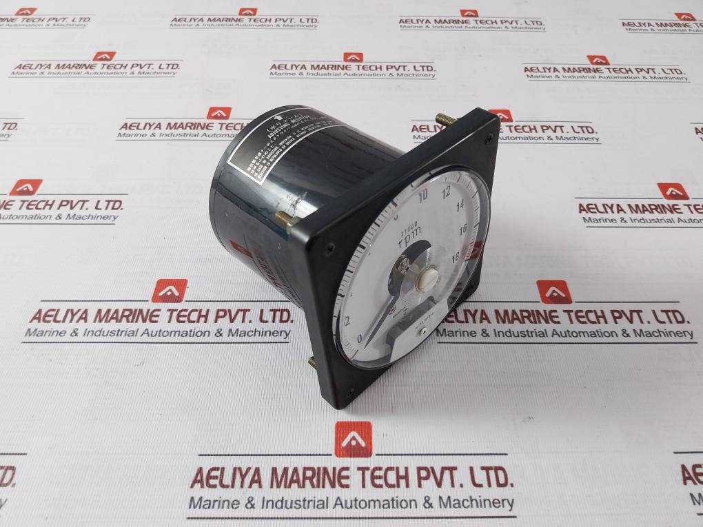 Kuramoto Instrument 0-18Rpm Meter X1000 Dc24V