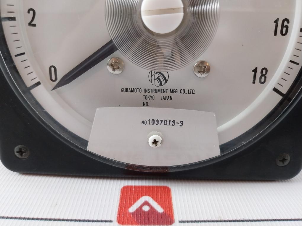 Kuramoto Instrument 0-18Rpm Meter X1000 Dc24V