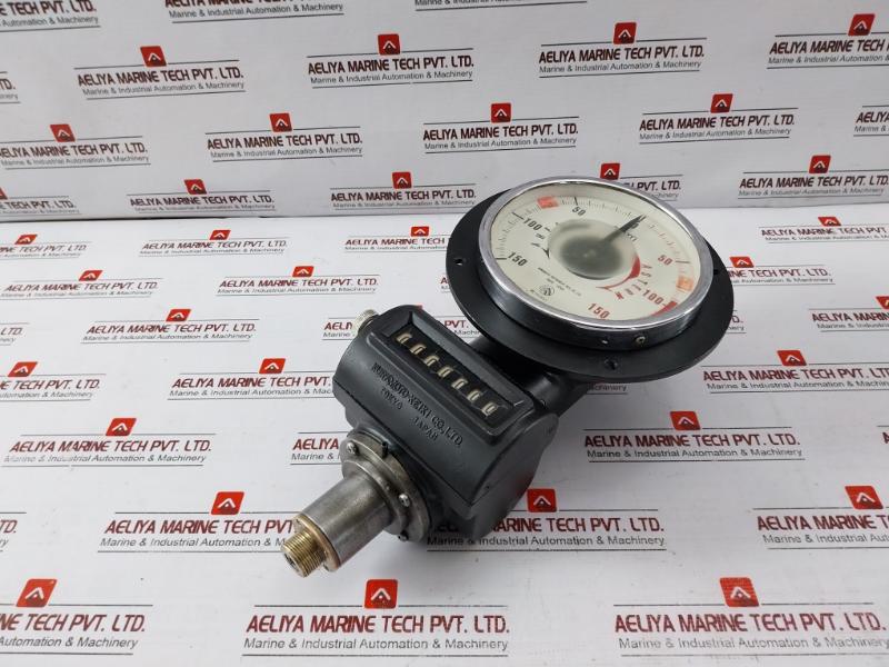 Kuramoto Instrument 942532 Tachometer 1:1.565 150-0-150 Rpm