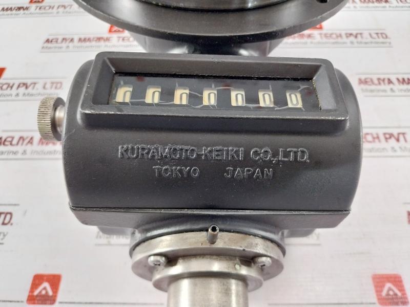 Kuramoto Instrument 942532 Tachometer 1:1.565 150-0-150 Rpm