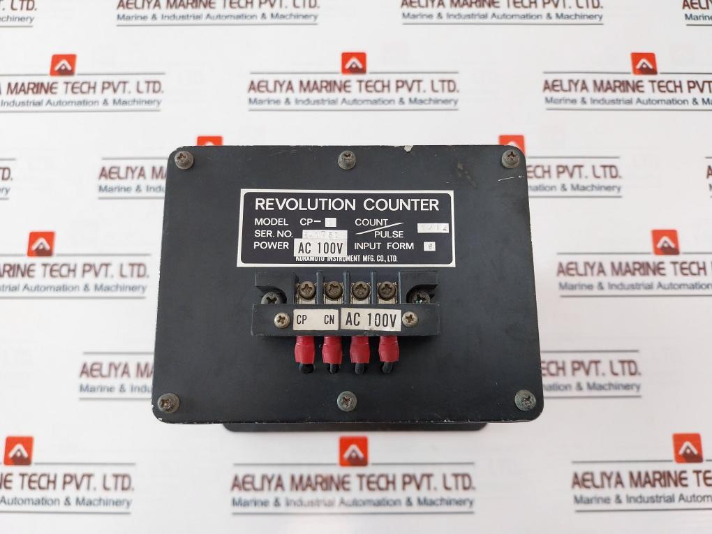 Kuramoto Instrument Cp-1 Revolution Counter Ac100V