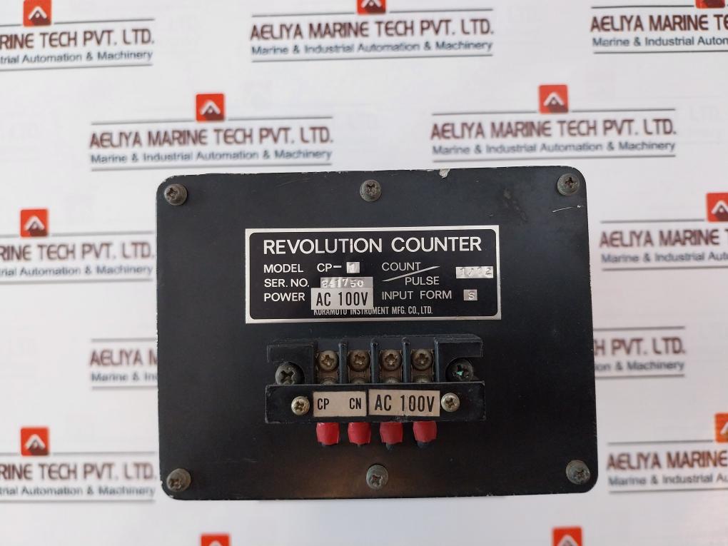 Kuramoto Instrument Cp-1 Revolution Counter Ac100V