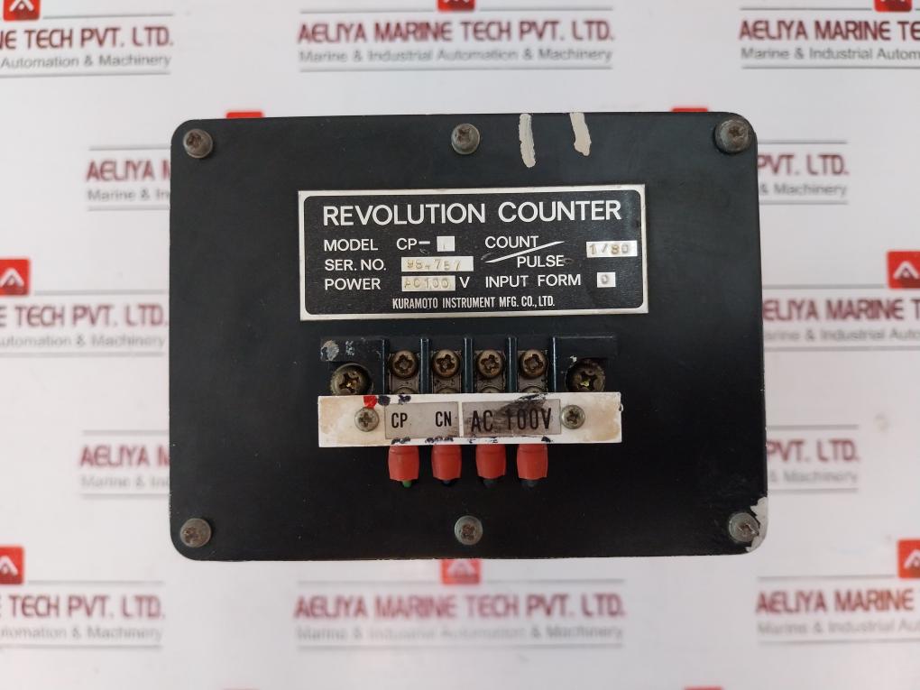 Kuramoto Instrument Cp-1 Revolution Counter, Ac100V