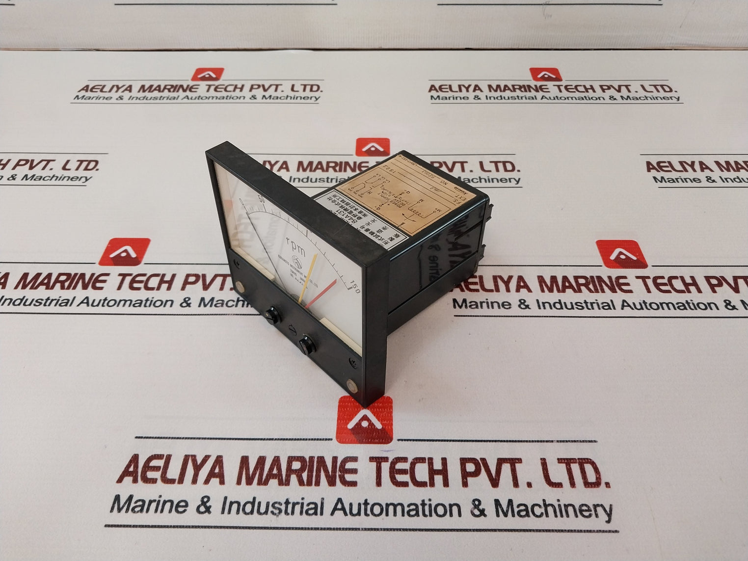 Kuramoto Instrument Rlm-120 0-150 Rpm Meter Relay Dc24V 10 Fs 1Ma