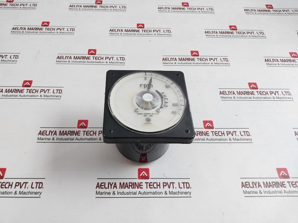 Kuramoto Instrument Rpm Meter 120-0-120 Rpm Ac 100V