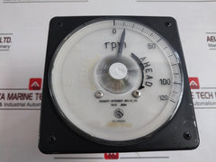 Kuramoto Instrument Rpm Meter 120-0-120 Rpm Ac 100V