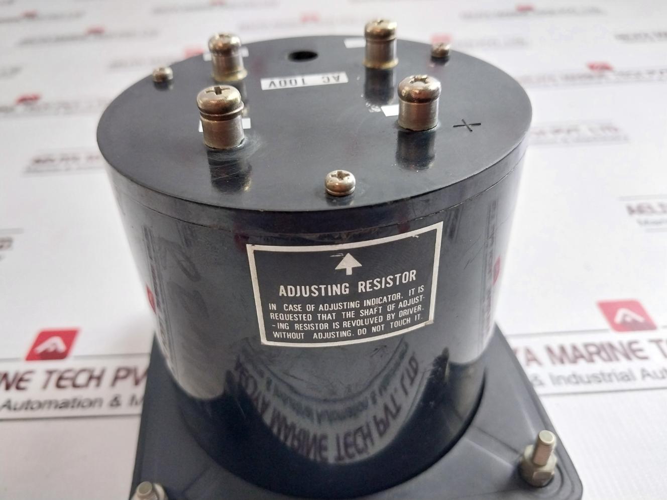 Kuramoto Instrument Rpm Meter 120-0-120 Rpm Ac 100V