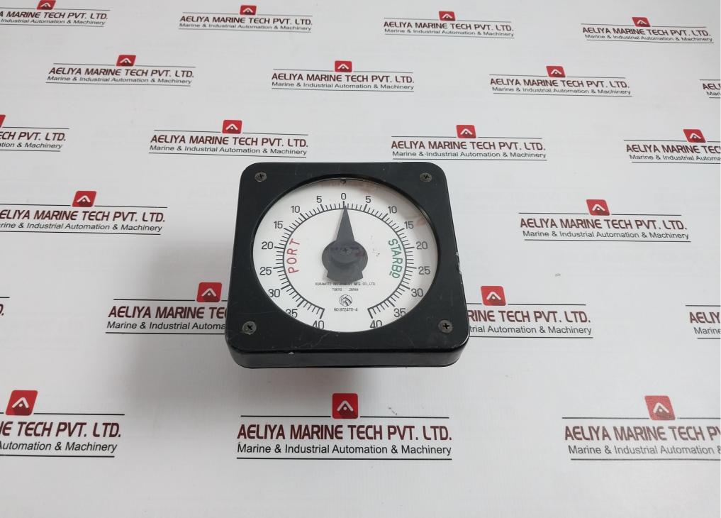 Kuramoto Port -40-0-40 Starbd Electric Rudder Angle Indicator Ac220V N4901