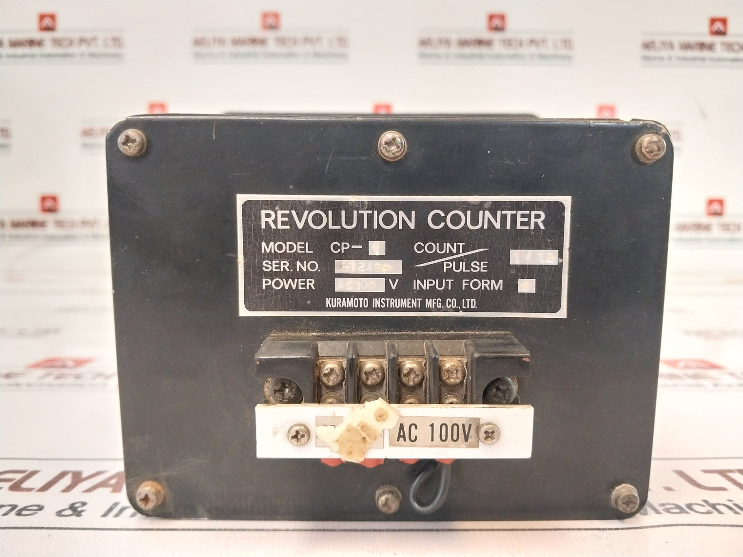 Kuramoto Cp-1 Digital Revolution Counter 100V Ac