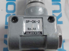 Kuroda Sp-06-2 Pneumatic Flow Control Valve