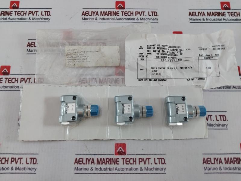 Kuroda Sp-06-2 Pneumatic Flow Control Valve 14O-17Z-006