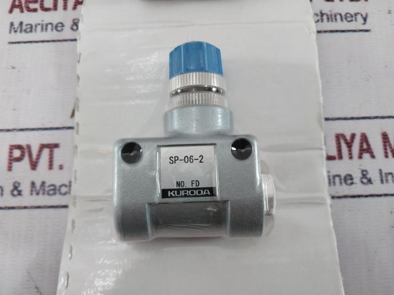 Kuroda Sp-06-2 Pneumatic Flow Control Valve 14O-17Z-006