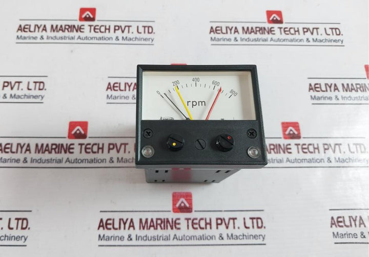 Kuwano Rlr-80s RPM Meter 0-800 Rpm 10v