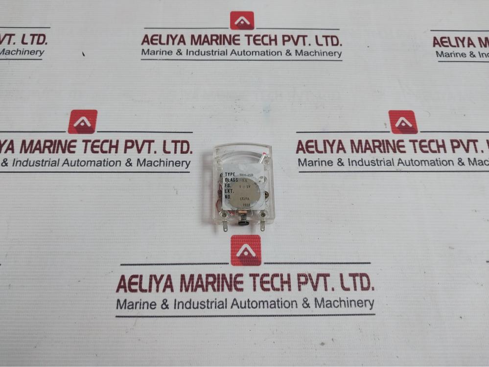 Kuwano Tem-45D Current Meter Edge Wise Ampere 1Xj9A 1-5V