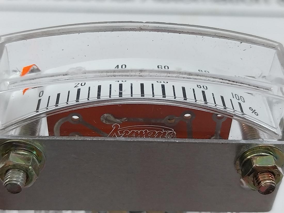 Kuwano Tem-45D Current Meter Edge Wise Ampere 4~20Ma 0-100%