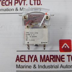 Kuwano Tem-45D Current Meter Edge Wise Ampere 4~20Ma 0-100%
