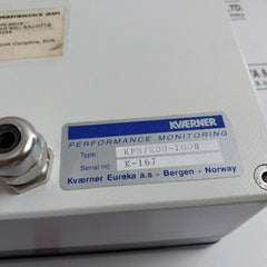 Kvaerner Kdu-100 Performance Monitoring Display Unit Kpm/Kdu-100B