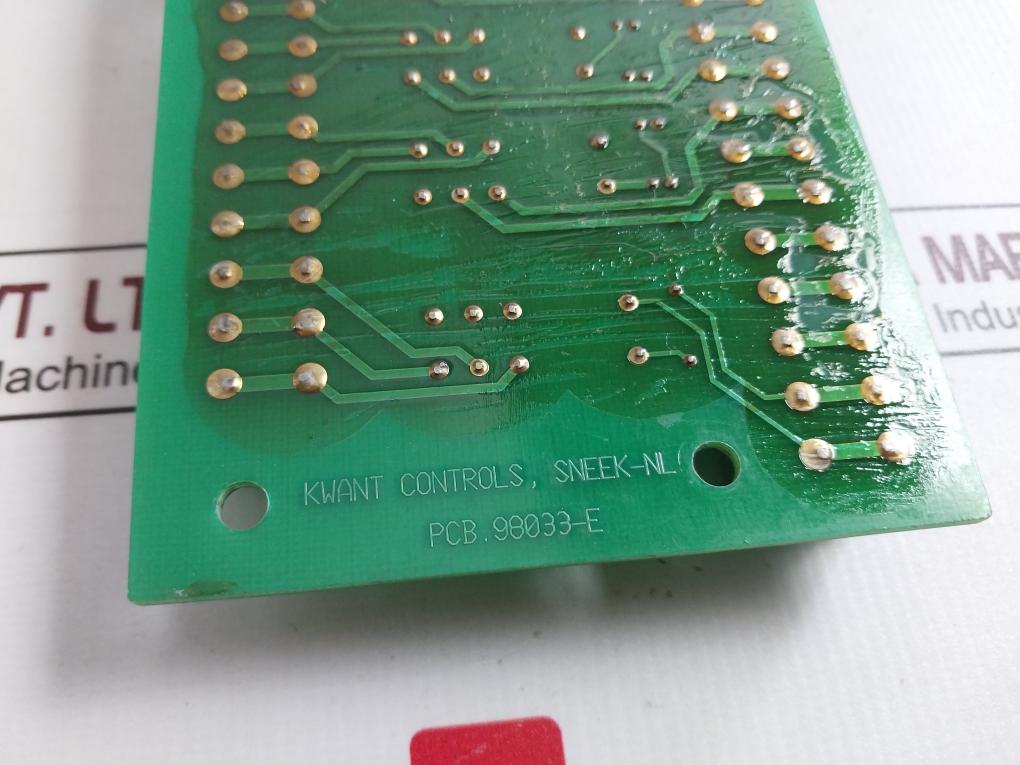 Kwant Controls 98033-e Telegraph Relay System Pcb