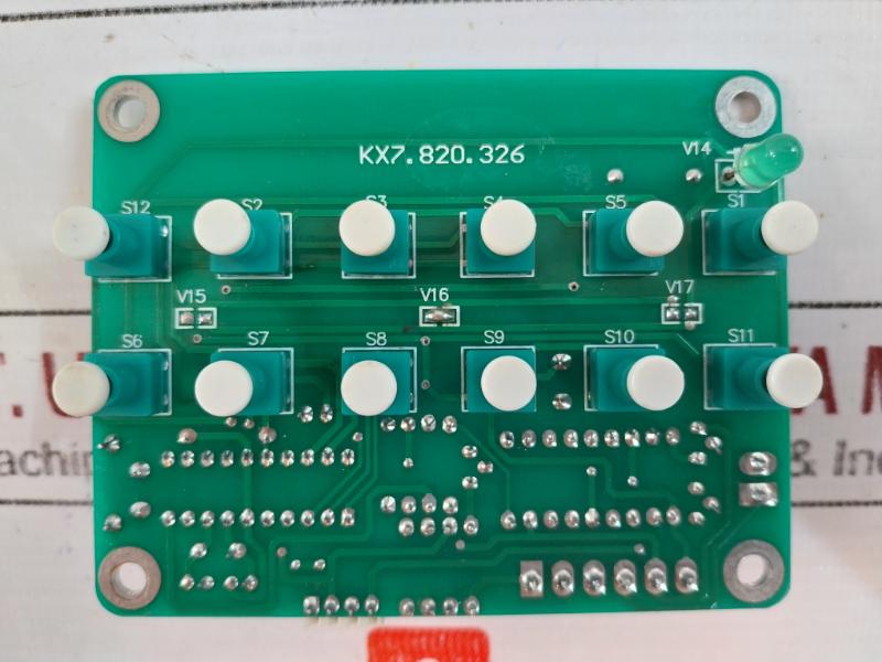 Kx2.588.101 Printed Circuit Board Ver.01 Kx7.820.326