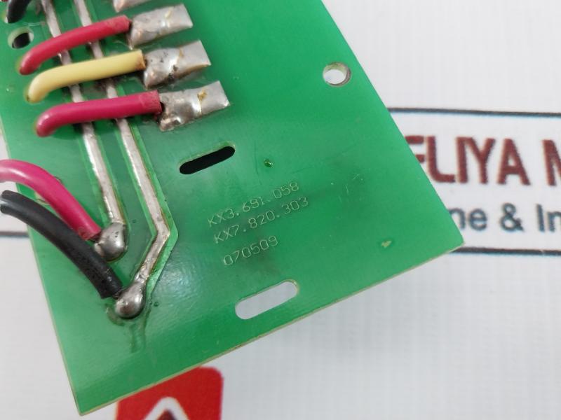 KX3.691.058 Printed Circuit Board, 070509, DC24V, AC220V