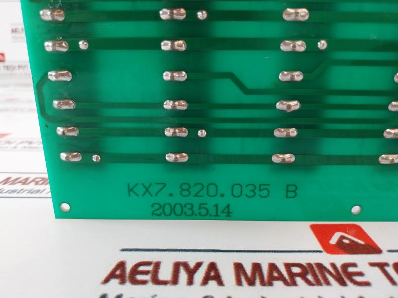 Kx7.820.035 B 12 Positions Pre-wired Power Distribution Board Pcb Dc24V 3A