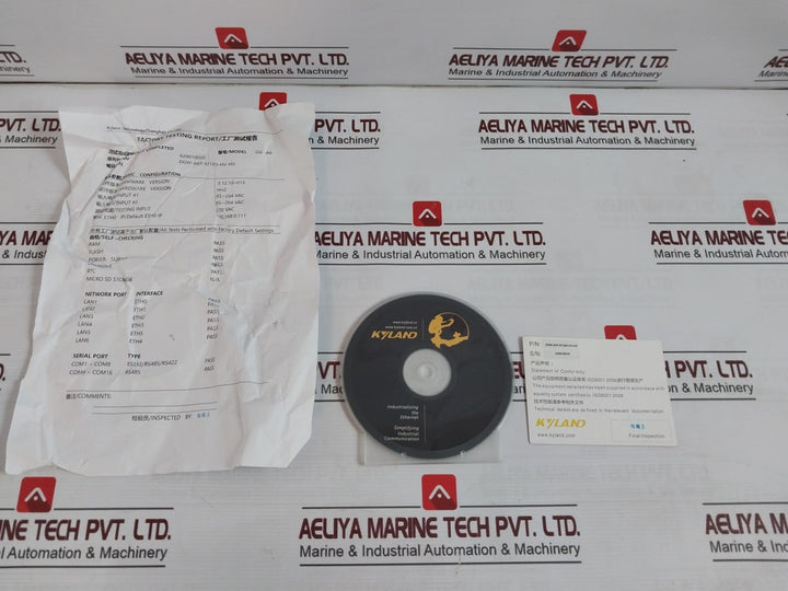 Kyland Dg-a6 Serial Port Server Set Dgw-a6T-6T16D-hv-hv 85-264Vac