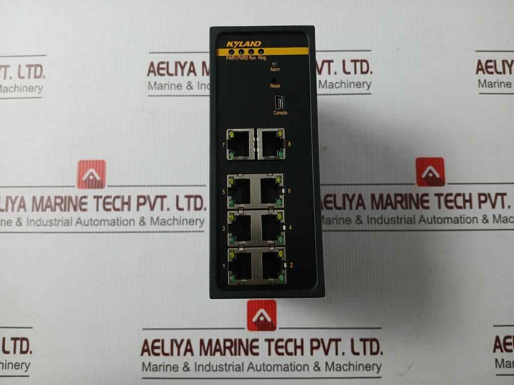 Kyland Kien7009-8T-l5-l5 Din-rail Switch 12-24Vdc-6.6W