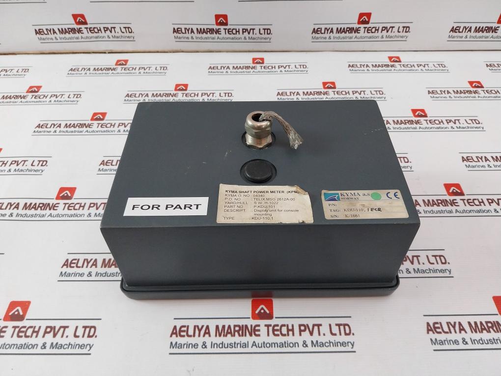 Kyma Kdu-110 Performance Monitoring Display Unit (Not Working)