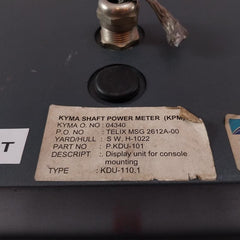 Kyma Kdu-110 Performance Monitoring Display Unit