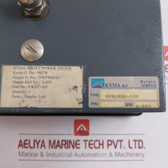 Performance Monitoring Display Unit Kdu-110 Kyma