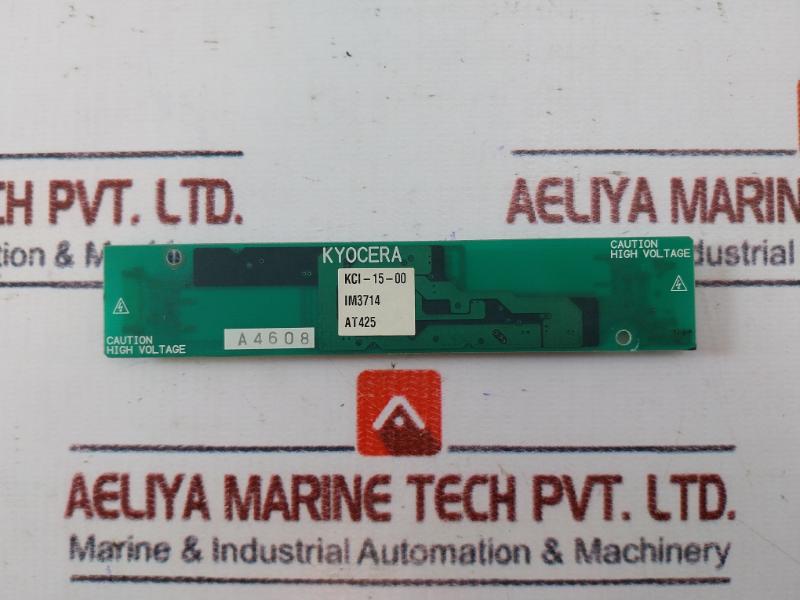 Kyocera Kci-15-00 Inverter Pcb Card, Im3714, 94V0