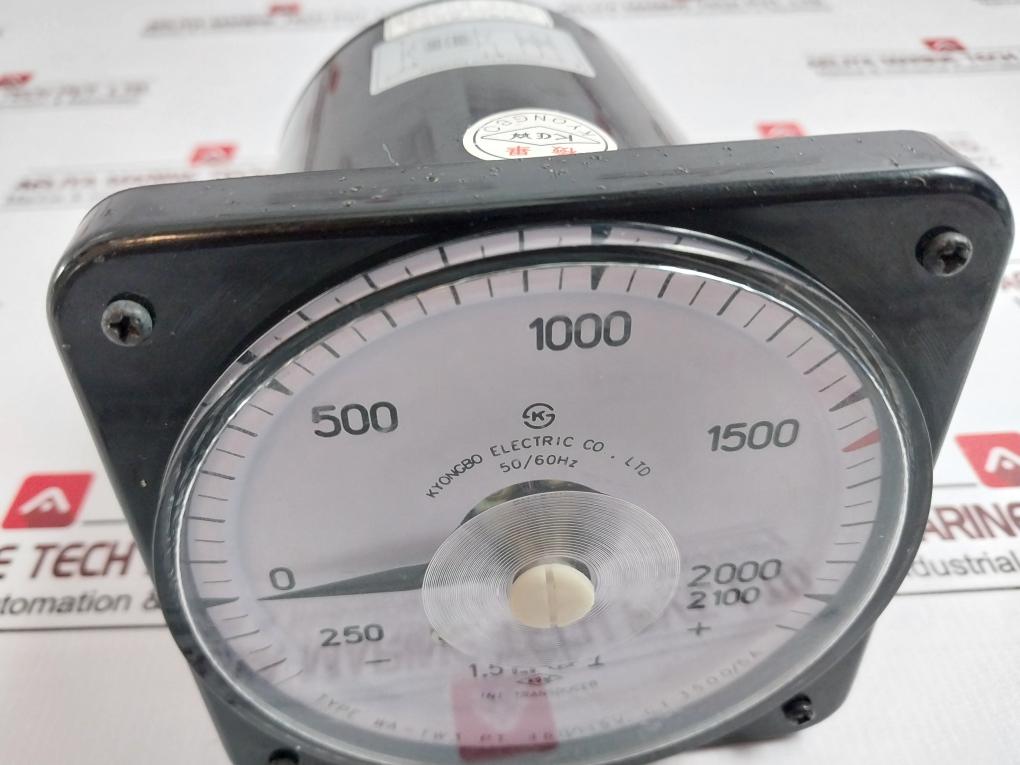 Kyongbo Electric Wa-tw3 Analog Panel Wattmeter 460/115V 50/60Hz 3500/5A Np-3W