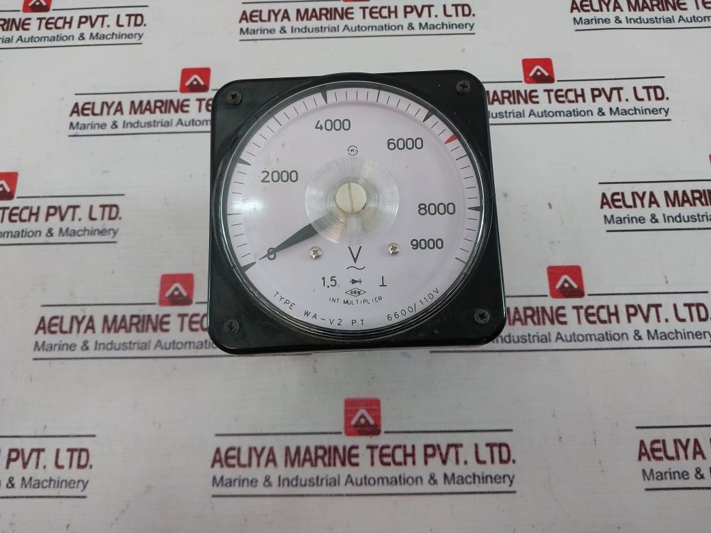 Kyongbo Electric Wa-v2 Voltmeter 0-9000V 50/60Hz