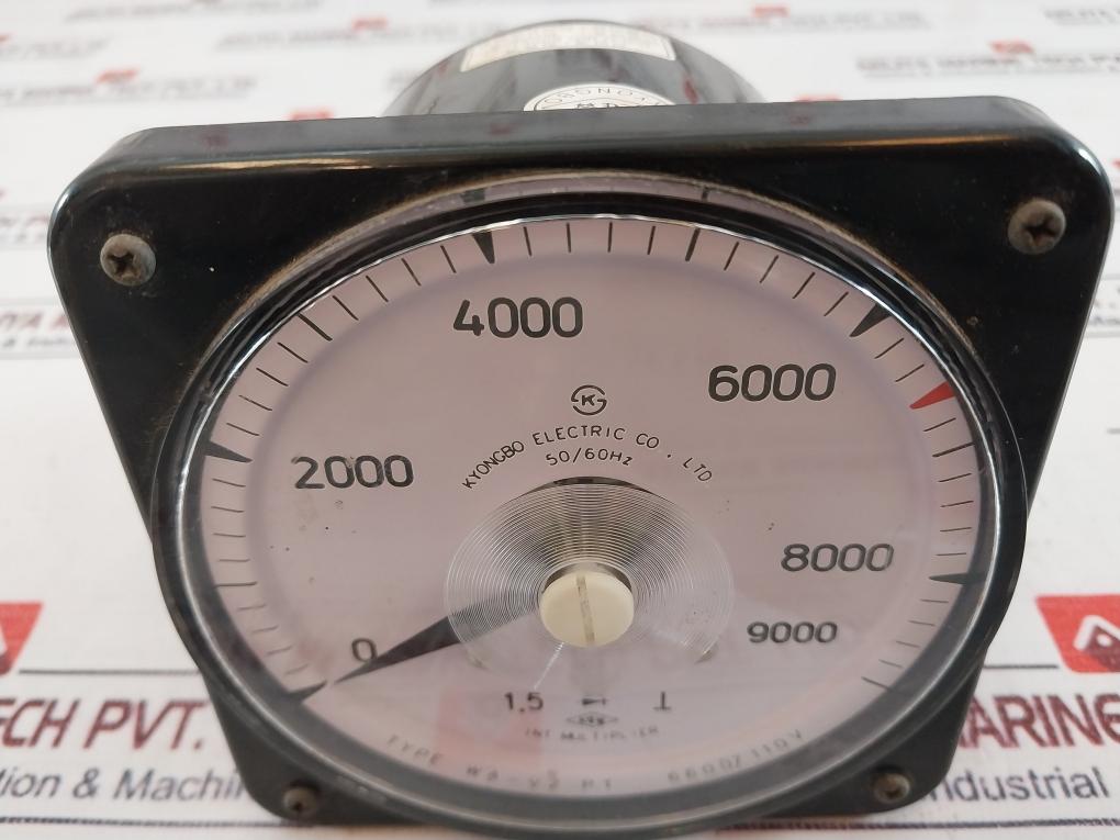 Kyongbo Electric WA-V2 Voltmeter 0-9000V 50/60Hz