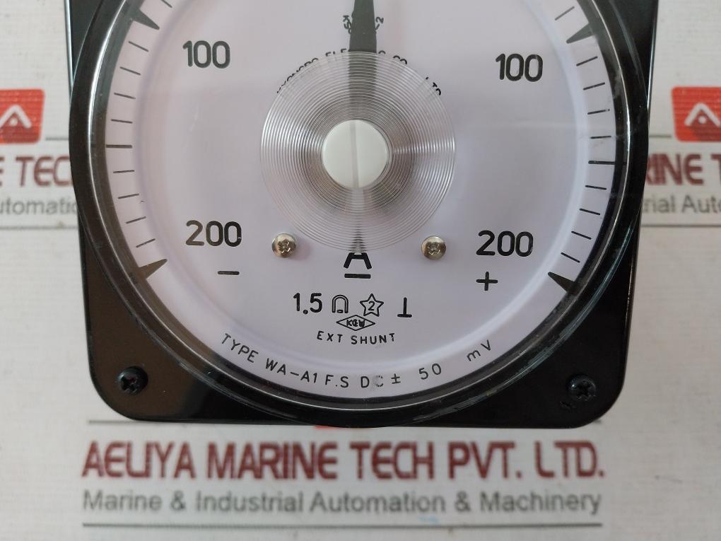 Kyongbo Wa-a1 Ammeter Ksc1303-2 -200 To +200A