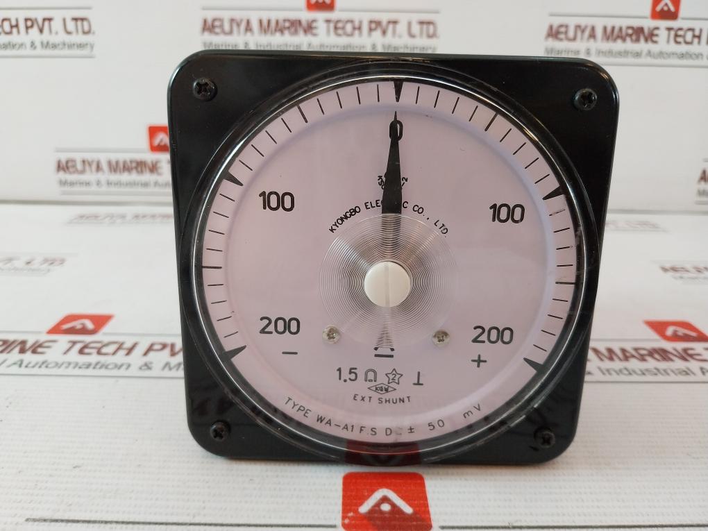 Kyongbo Wa-a1 Ammeter Ksc1303-2 -200 To +200A