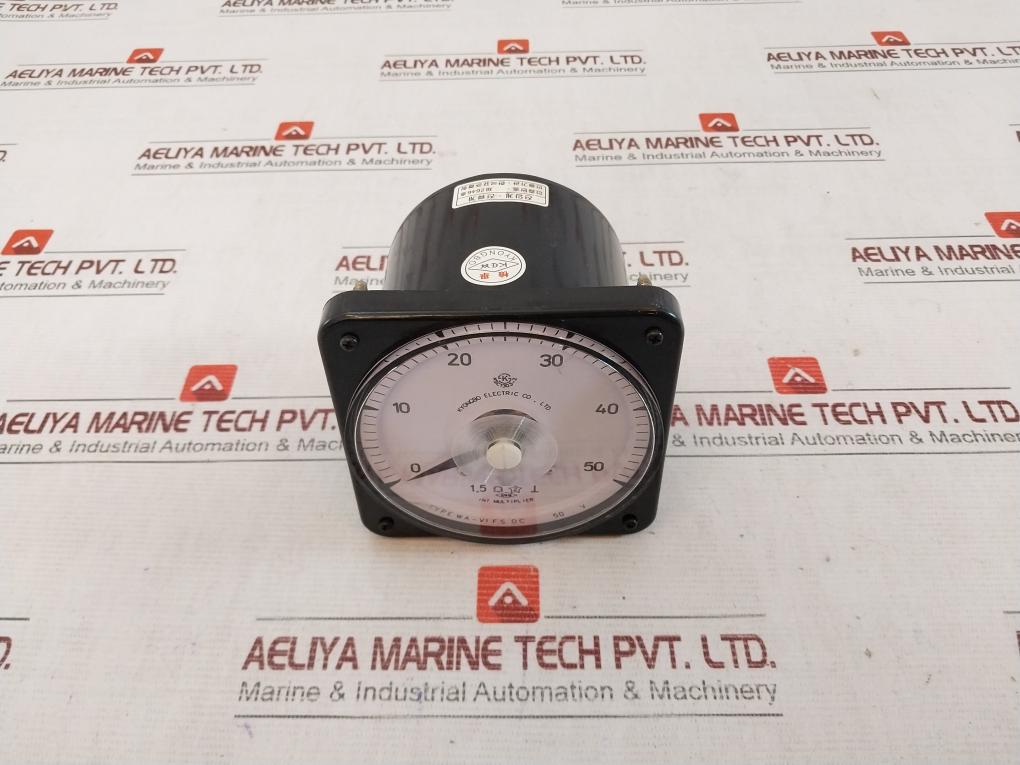 Kyongbo Wa-v1 Analog Panel Voltmeter Ksc1303-2 Dc 50V 0-50V