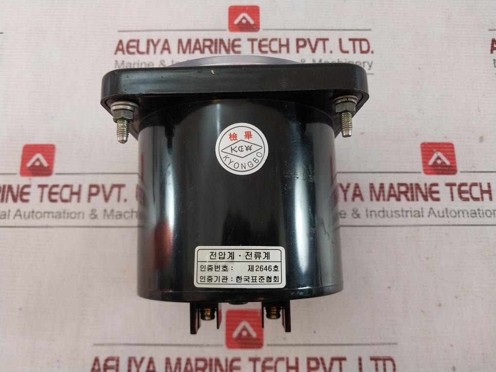 Kyongbo Wa-v1 Analog Panel Voltmeter Ksc1303-2 Dc 50V 0-50V