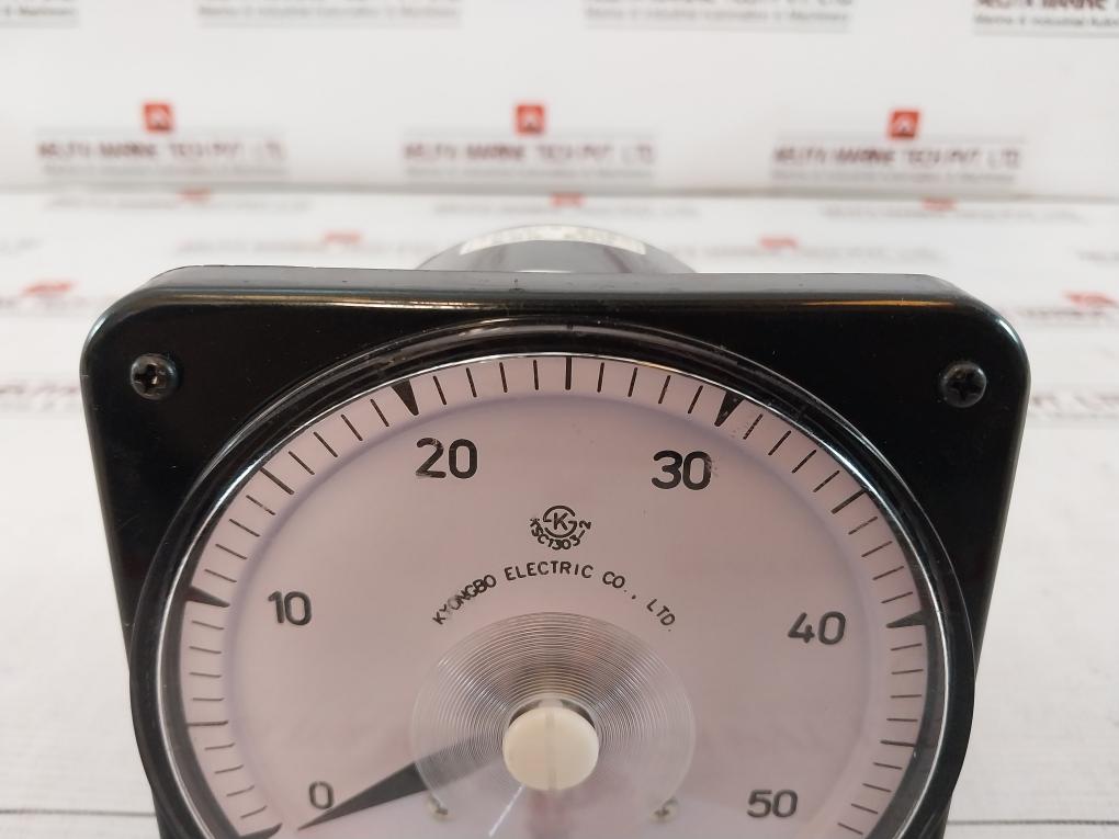 Kyongbo Wa-v1 Analog Panel Voltmeter Ksc1303-2 Dc 50V 0-50V