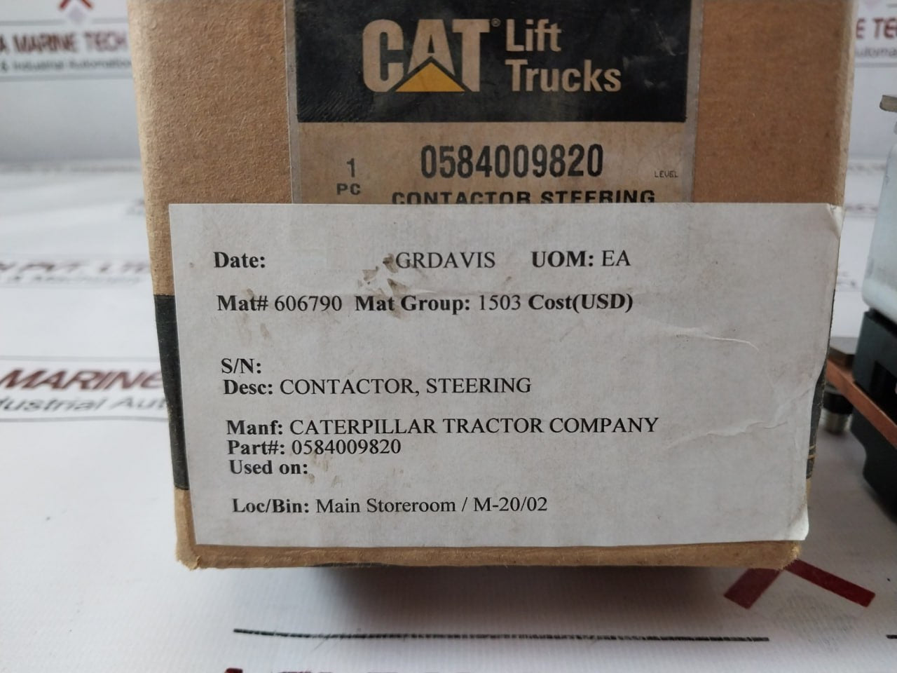 Kyoritsu Keiki Cp10K-ah52 Steering Dc Contactor Dc36/48V 33W 0584009820