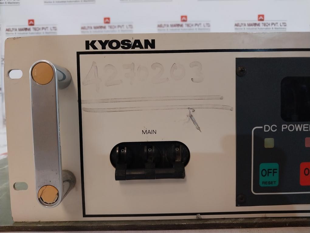 Kyosan Electric Hpk06Z Dc Power Supply 1000V/20A 220V Ac 50/60Hz