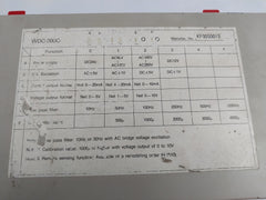 Kyowa WDC-200C Instrumentation Conditioner 200vac