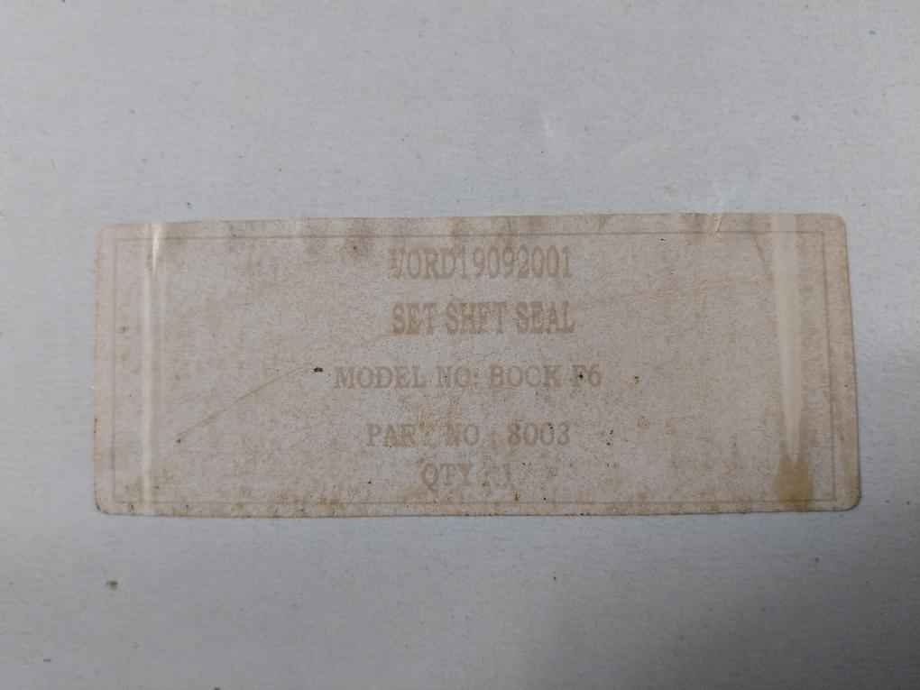 Kyungwon Mpg300S1 Shaft Seal Set Bock F6, 8003, 201 08003 In Dia: 50 Mm