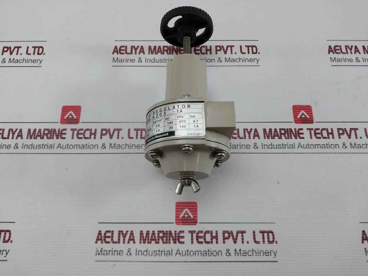 Kz03-1A Air Regulator 9.9Kgf/Cm2 140Psi Yamatake-honeywell